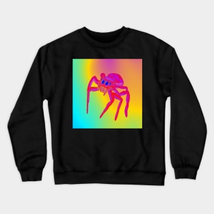 Jumping Spider Drawing V8 Crewneck Sweatshirt